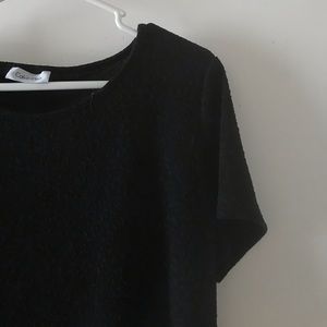 MAKE OFFER Calvin Klein Black Womens Shirt